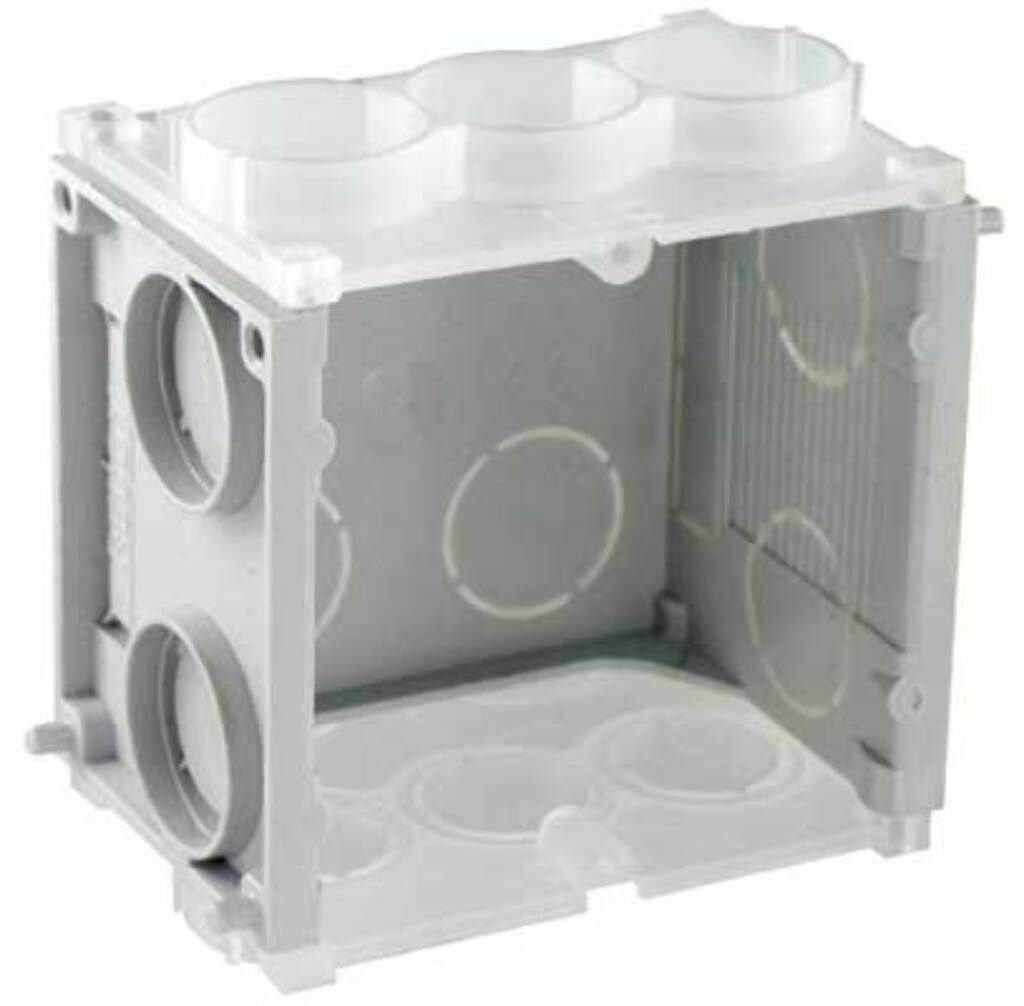 Blochet carré sans vis 45mm GRIS